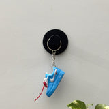 air force 1 | nike AF1 | sneaker keychain | miniature box | sneaker collector | sneaker accessories | blue | white | red
