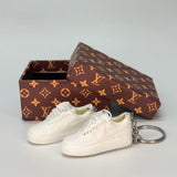 air force 1 | mini sneakers | keychain trend | Sneakerhead | nike AF1 | triple white| white