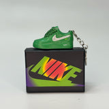 air force 1 | nike AF1 | sneaker keychain | miniature box | sneaker accessories | sneaker charm | green | air