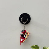 air jordan 1 | nike AJ1 | sneaker keychain | miniature box | sneaker collector | sneaker accessories | red | black | white | chicago