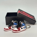 air jordan 1 | mini sneakers | keychain trend | Sneakerhead | red | blue | white | black | fearless | high