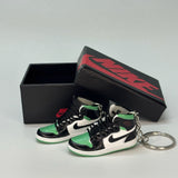 air jordan 1 | mini sneakers | keychain trend | Sneakerhead | green | black | white | nike AJ1