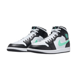 Jordan 1 Mid Green Glow|Nike AJ1 Green Glow Mid