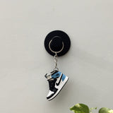 air jordan 1 | nike AJ1 | sneaker keychain | miniature box | sneaker collector | sneaker accessories | black | blue | white | obsidian