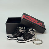 air jordan 1 | mini sneakers | keychain trend | Sneakerhead | black | brown | shadow high