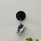 air jordan 4 | nike AJ4 | sneaker keychain | miniature box | sneaker collector | sneaker accessories | pine | green | black