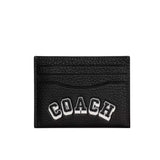 Coach Cardholder - Pebbled Leather Black
