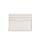 Coach Cardholder - Pebbled Leather White