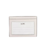 Coach Cardholder - Pebbled Leather White