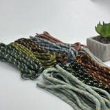 Stylish dash laces set showing trendy two tone sneaker shoelaces for Jordans Dunks and casual sneakers