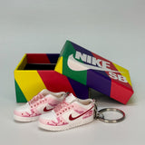 dunk | mini sneakers | keychain trend | Sneakerhead | nike dunk low | pink | custom
