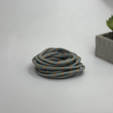 Orange Twist dash laces fashionable dual color shoelaces for Jordans and Air Force 1 sneakers India
