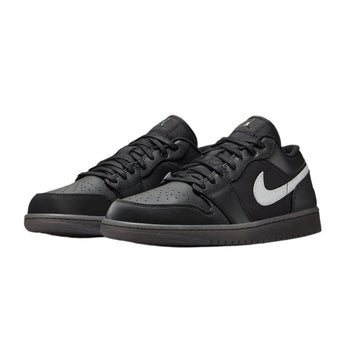 Jordan 1 Low Black White Dark Snoke Grey
