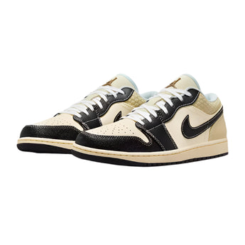 Jordan 1 Low SE Coconut Milk Black Muslin