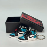air jordan 1 | mini sneakers | keychain trend | Sneakerhead | UNC | black | white | nike AJ1