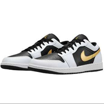 Nike Air Jordan 1 Low Gold Swoosh Low
