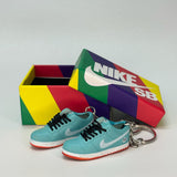 Sneaker Keychain | Keychain | Sneaker Accessories | Nike SB Dunk Low Gulf Keychain | Keychains for Car | Keychains for Bags