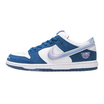 Nike SB Dunk Low Born x Raised FN7819-400 side view – rare limited edition skate sneakers, hype streetwear kicks for collectors