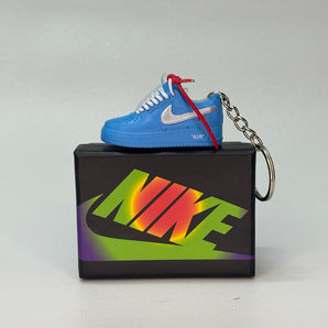 air force 1 | nike AF1 | sneaker keychain | miniature box | sneaker accessories | sneaker charm | blue | air