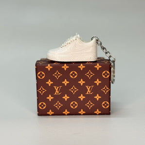 air force 1 | nike Af1 | sneaker keychain | miniature box | sneaker accessories | sneaker charm | white