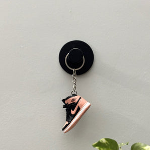 air jordan 1 | nike AJ1 | sneaker keychain | miniature box  | sneaker collector | sneaker accessories | crimson tint | black