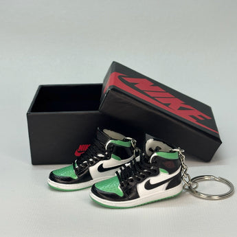 air jordan 1 | mini sneakers | keychain trend | Sneakerhead | green |  black | white | nike AJ1