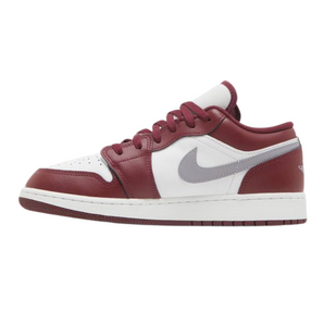Jordan 1 Low White Bordeaux