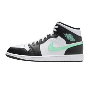 Jordan 1 Mid Green Glow|Nike AJ1 Green Glow Mid