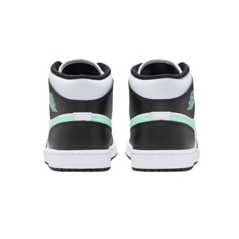 Jordan 1 Mid Green Glow|Nike AJ1 Green Glow Mid
