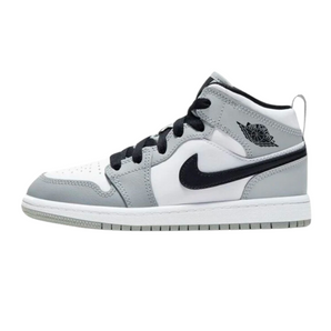 Jordan 1 Mid Light Smoke Grey|Nike AJ1 Light Smoke Grey Mid