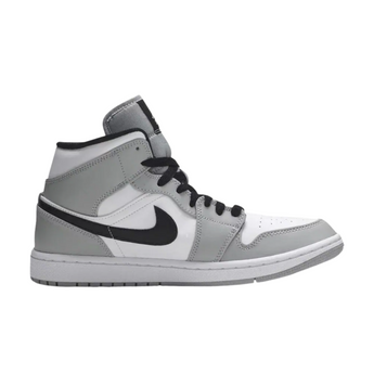 Jordan 1 Mid Light Smoke Grey|Nike AJ1 Light Smoke Grey Mid