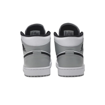 Jordan 1 Mid Light Smoke Grey|Nike AJ1 Light Smoke Grey Mid