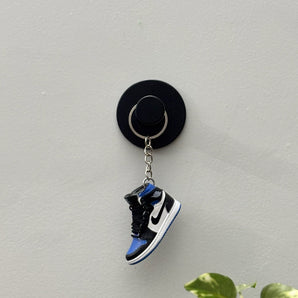 air jordan 1 | nike AJ1 | sneaker keychain | miniature box  | sneaker collector | sneaker accessories | royal | blue | black | white