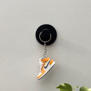 air jordan 1 | nike AJ1 | sneaker keychain | miniature box  | sneaker collector | sneaker accessories | Yellow High | grey | white | yellow