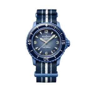 Blancpain X Swatch Atlantic Ocean Bioceramic Scuba Fifty Fathoms