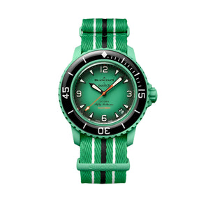 Blancpain X Swatch Indian Ocean Bioceramic Scuba Fifty Fathoms