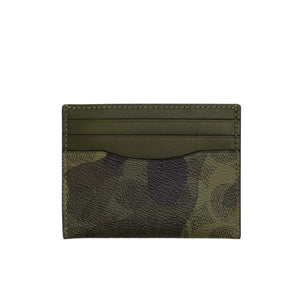 Coach Cardholder - Canvas Dark Shamrock