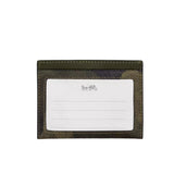 Coach Cardholder - Canvas Dark Shamrock