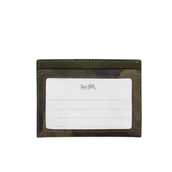 Coach Cardholder - Canvas Dark Shamrock