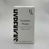 HypeKicks Premium Sneaker Wipes – Travel-Friendly Shoe Cleaner Pack