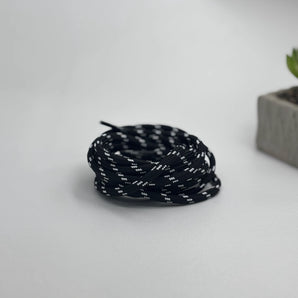 Panda dash laces black and white sneaker shoelaces for Jordans AF1 and Adidas sneakers India