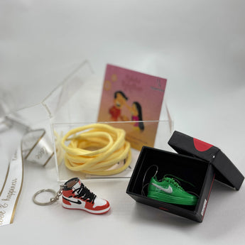 Rakhi special hamper with sneaker-themed gifts