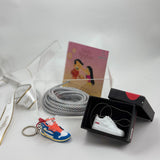 Sneaker keychain and pendant Rakhi gift combo 