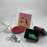 Gift set for Rakhi with sneaker pendant and colourful lace