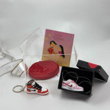 Unique Rakhi gift for brother with cool sneaker items