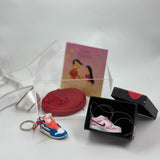 Unique Rakhi gift for brother with cool sneaker items