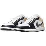 Jordan 1 Low Summit White Off Noir Rattan