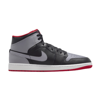 Jordan 1 Mid Bred Shadow| Nike AJ1 Bred Shadow Mid