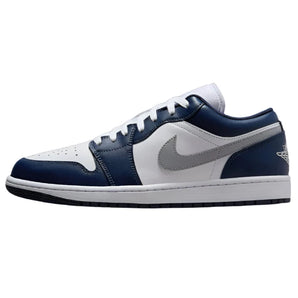 Nike Air Jordan 1 Low Midnight Navy Wolf Grey Low