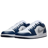 Nike Air Jordan 1 Low Midnight Navy Wolf Grey Low